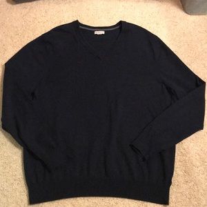 Merona Navy V-neck Sweater